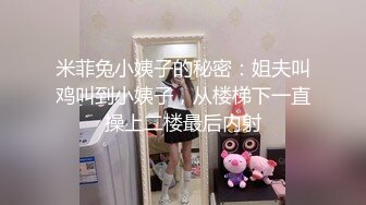 米菲兔小姨子的秘密：姐夫叫鸡叫到小姨子，从楼梯下一直操上二楼最后内射