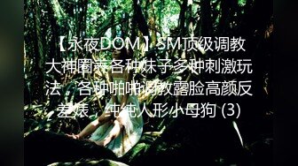 【永夜DOM】SM顶级调教大神圈养各种妹子多种刺激玩法，各种啪啪调教露脸高颜反差婊，纯纯人形小母狗 (3)