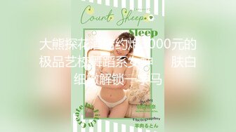 大熊探花酒店约炮3000元的极品艺校舞蹈系女神❤️肤白细嫩解锁一字马