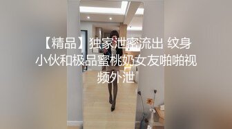 【精品】独家泄密流出 纹身小伙和极品蜜桃奶女友啪啪视频外泄