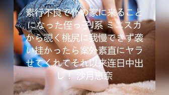 素行不良で仆の家に来ることになった侄っ子J系 ミニスカから覗く桃尻に我慢できず袭い挂かったら案外素直にヤラせてくれてそれ以来连日中出し！ 沙月恵奈