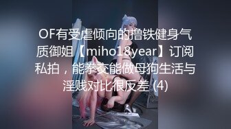 OF有受虐倾向的撸铁健身气质御姐【miho18year】订阅私拍，能拳交能做母狗生活与淫贱对比很反差 (4)