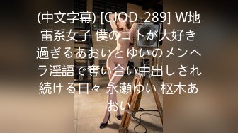 (中文字幕) [CJOD-289] W地雷系女子 僕のコトが大好き過ぎるあおいとゆいのメンヘラ淫語で奪い合い中出しされ続ける日々 永瀬ゆい 枢木あおい