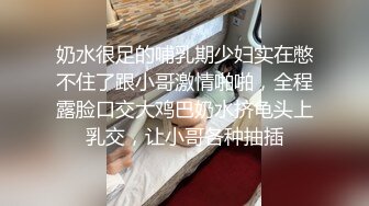 奶水很足的哺乳期少妇实在憋不住了跟小哥激情啪啪，全程露脸口交大鸡巴奶水挤龟头上乳交，让小哥各种抽插