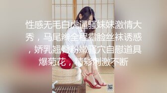 性感无毛白虎逼骚妹妹激情大秀，马尾辫全程露脸丝袜诱惑，娇乳翘臀粉嫩骚穴自慰道具爆菊花，精彩刺激不断